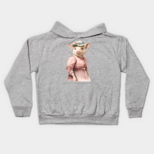 Mrs. Pig Kids Hoodie